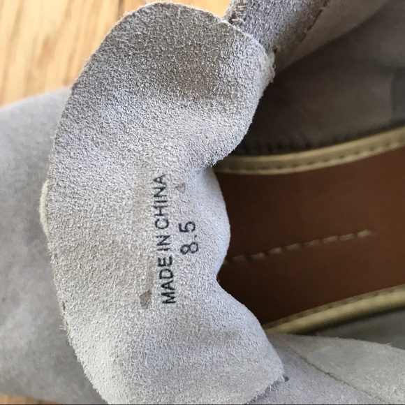 Suede DV lace up booties - Picture 5 of 8